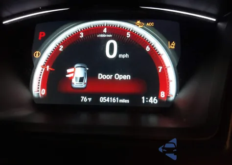 2018 Honda Civic Sport Touring from USA, damaged, VIN SHHFK7H96JU419066